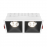 Встраиваемый светильник Technical DL043-02-15W4K-SQ-WB бело-черный серии Alfa LED