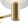 Настенный светильник (бра) Maytoni MOD411WL-01G золото серии Vision, абажур прозрачный