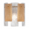 Настенный светильник (бра) Freya FR5198WL-01BS латунь серии Ottimo, абажур матовый белый
