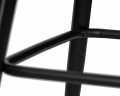Стул барный DOBRIN NICOLE (черные матовые ножки, светло-серый велюр (108-52))