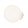 Настенный светильник (бра) Maytoni MOD321WL-01W1 матовый белый серии Basic form, абажур белый