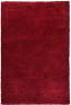 Ковёр Shaggy Стебли Аканта красный, длинноворсовый (1,90 x 2,80 м)