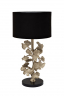 Лампа настольная Ginkgo leaves, плафон чёрный