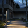 Садово-парковый светильник Outdoor O425FL-L25GF графит серии Bonn