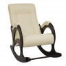Кресло-качалка Маэстро с подножкой с декором из лозы