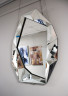 Зеркало абстрактное в объёмной зеркальной раме