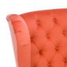 Кресло Винтаж венге обивка v39 оранжевая