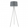 Напольный светильник (торшер) Freya FR5152-FL-01-GR серый серии Bonita, абажур серый