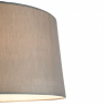 Напольный светильник (торшер) Freya FR5152-FL-01-GR серый серии Bonita, абажур серый