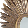 Зеркало декоративное в флорентийской золотисто-коричневой раме
