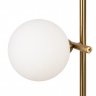 Подвесной светильник Freya FR5259PL-02BS латунь серии Blossom, абажур белый