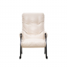 Кресло-качалка Модель 67 Венге текстура, к/з Varana cappuccino венге текстура