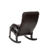 Кресло-качалка Модель 67 Венге текстура, к/з Varana DK-BROWN венге текстура