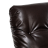 Кресло-качалка Модель 67 Венге текстура, к/з Varana DK-BROWN венге текстура