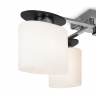 Потолочный светильник Freya FR5101-CL-04-CN хром серии Bice, абажур белый