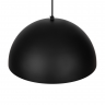 Подвесной светильник Freya FR5218PL-01B1 матовый чёрный серии Eleon, абажур черный