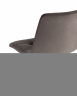 Стул полубарный Джанго велюр пепельно-серый высота сиденья 60 см